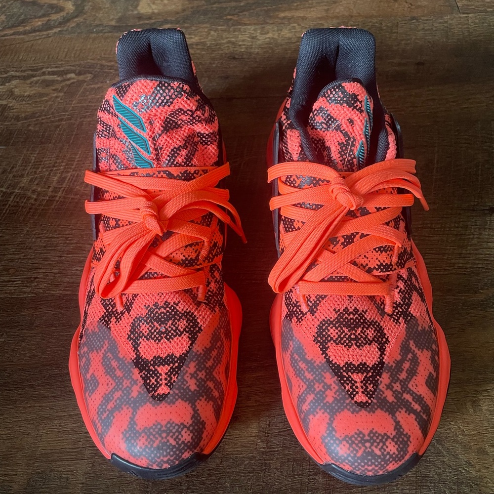 Adidas Harden Vol 4 Signal Coral 2020 Basketball Shoes Men’s Size 9.5